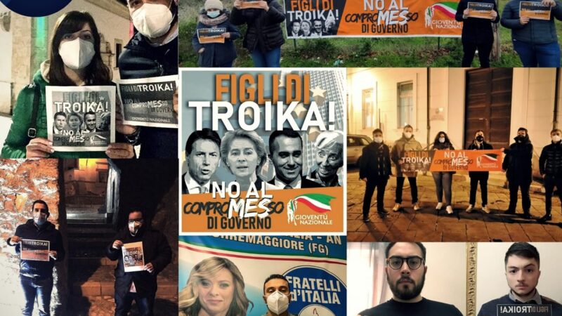 GIOVENTU’ NAZIONALE DELLA PROVINCIA DI FOGGIA SCENDE IN CAMPO E DICE NO AL MES