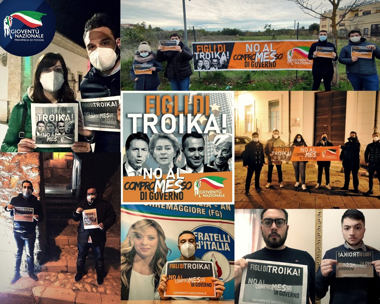 GIOVENTU’ NAZIONALE DELLA PROVINCIA DI FOGGIA SCENDE IN CAMPO E DICE NO AL MES