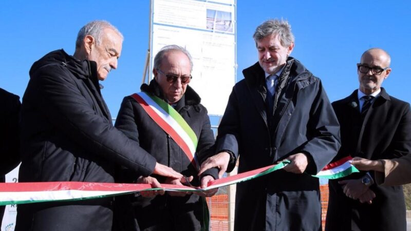 Interporto d’Abruzzo: inaugurata area cantiere per raddoppio binario ferroviario con un finanziamento di 10 milioni di euro di fondi PNRR 