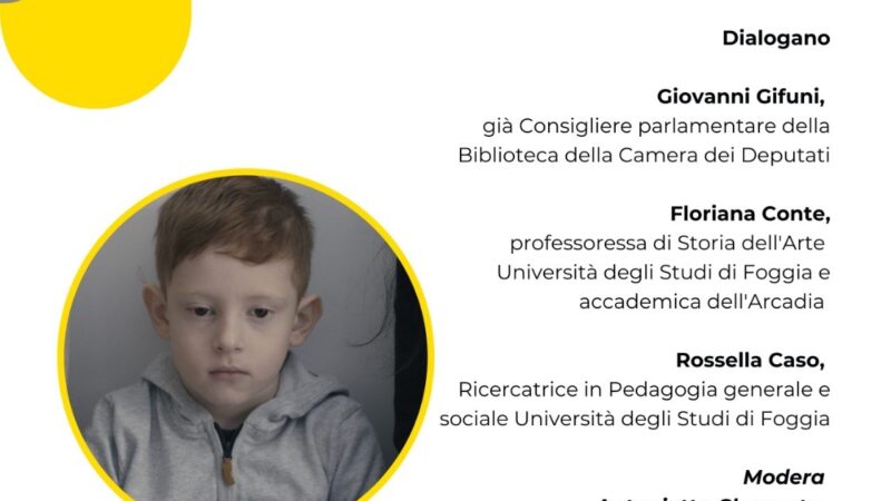 Bambini invisibili, figli di genitori detenuti: la lettura che cura evento a Lucera al Circolo Unione il 4 settembre 2024