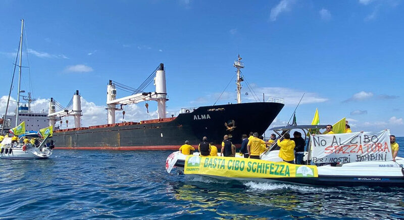 COLDIRETTI PLAUDE AI DAZI SUL GRANO RUSSO E BIELORUSSO DOPO +1000%DI IMPORTAZIONI: STANGATA DA OLTRE 40MLN EURO