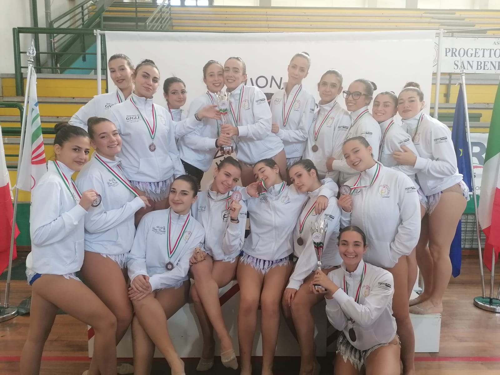 La Ginnastica Luceria è protagonista in Coppa Italia