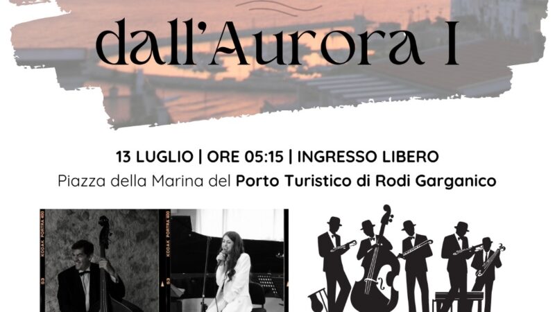 Al via la stagione concertistica al Porto Turistico di Rodi Garganico. Quattro eventi gratuiti con star internazionali all’alba e al tramonto