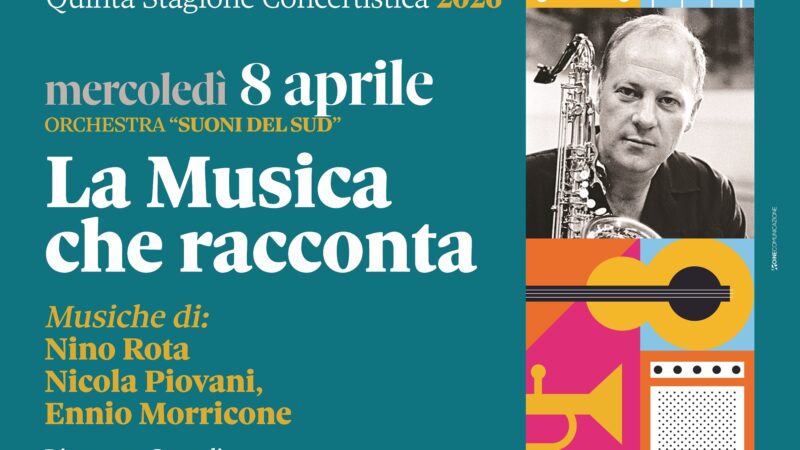 Suoni del Sud celebra il mito di Nino Rota: l’8 aprile 2026 al Teatro Umberto Giordano di Foggia arriva La Musica che racconta