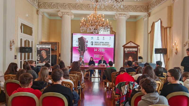 Al via le iscrizioni al 17° Concorso musicale Giordano: in giuria Fausto Leali e Dave Weckl