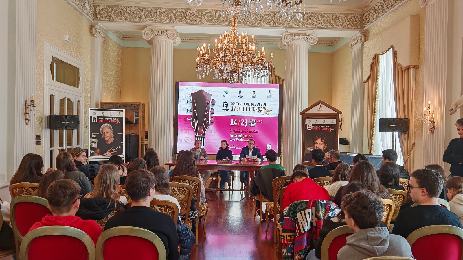 Al via le iscrizioni al 17° Concorso musicale Giordano: in giuria Fausto Leali e Dave Weckl