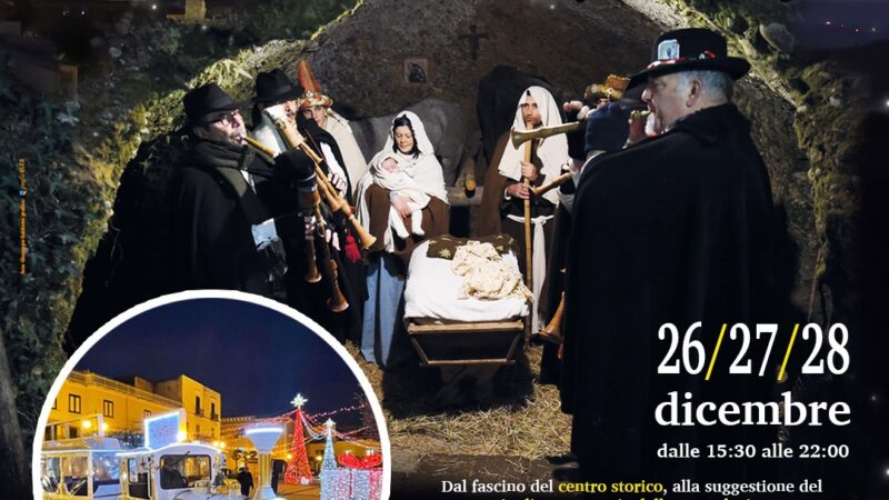 Deliceto diventa presepe con la 45esima edizione di Tu scendi dalle stelle dal 26 al 28 dicembre 2025  