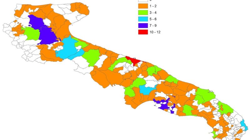 Incidenti stradali più vittime sulle strade extraurbane a luglio il mese più critico. La Provincia di Foggia assieme a quella di Brindisi e Lecce registra in percentuale l’incremento più alto di vittime