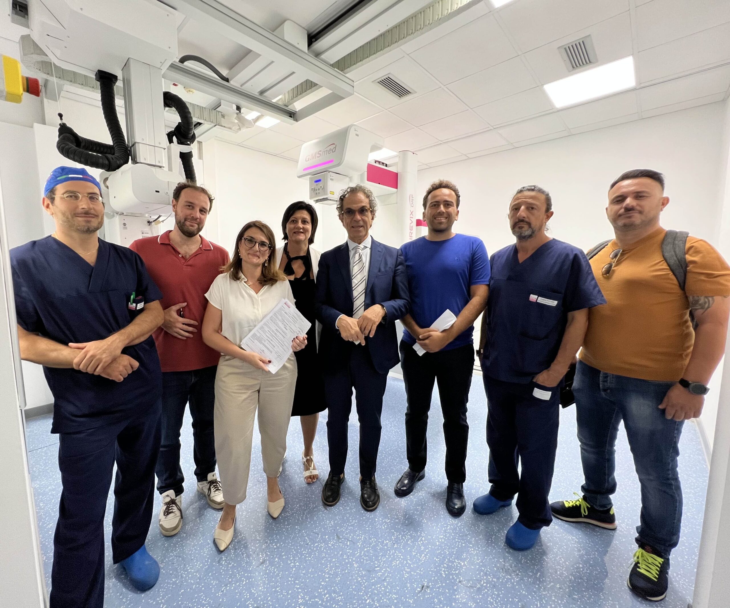 ASL Foggia: collaudato il primo tavolo radiologico all’Ospedale San Camillo De Lellis di Manfredonia