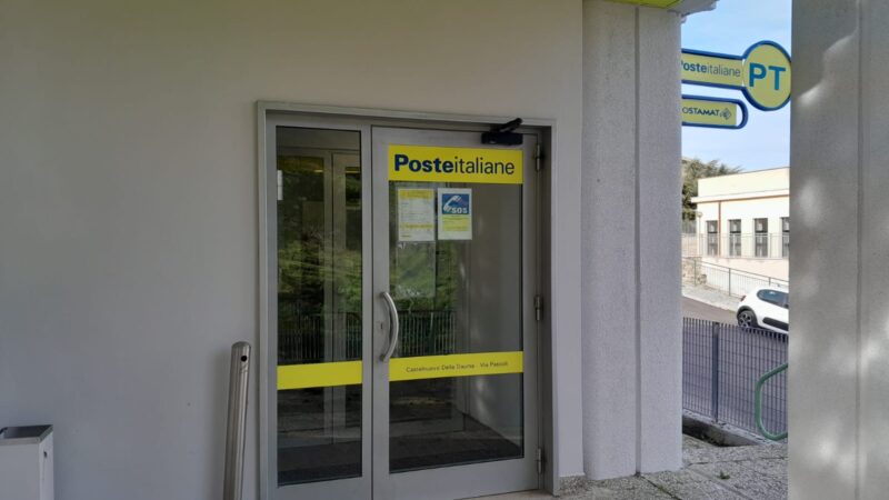 POSTE ITALIANE: CASTELNUOVO DELLA DAUNIA, L’UFFICIO POSTALE è DI NUOVO OPERATIVO NELLA VERSIONE POLIS CON ABILITAZIONE DEI SERVIZI INPS