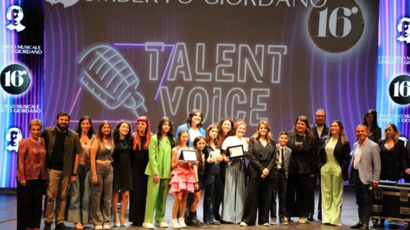Il 2 agosto 2024 il Concerto dei vincitori del Talent Voice nella Villa comunale di Foggia