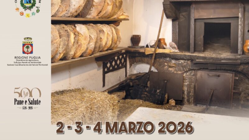 1526-2026, tre giorni di eventi per i 500 anni del forno a paglia di Orsara di Puglia dal 2 al 4 marzo 2026