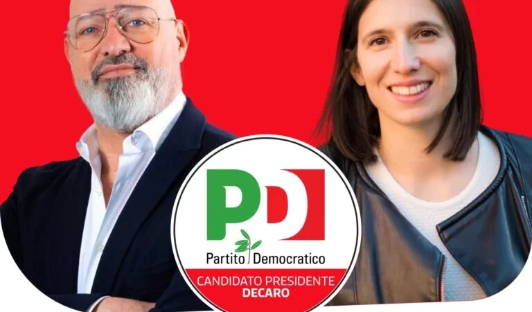 Regionali Puglia 2025: domenica 16 novembre dalle 16.30 al Teatro Giordano di Foggia ci saranno Elly Schlein e Stefano Bonaccini per sostenere i candidati dem della Capitanata