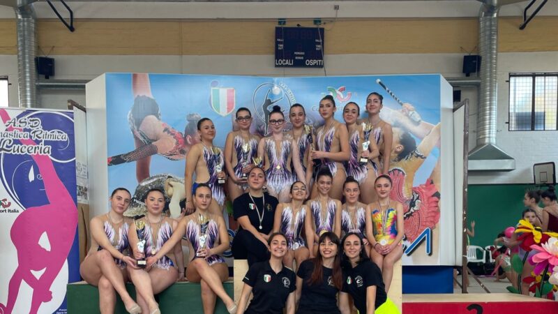 La Ginnastica Luceria comincia bene la sua nuova stagione