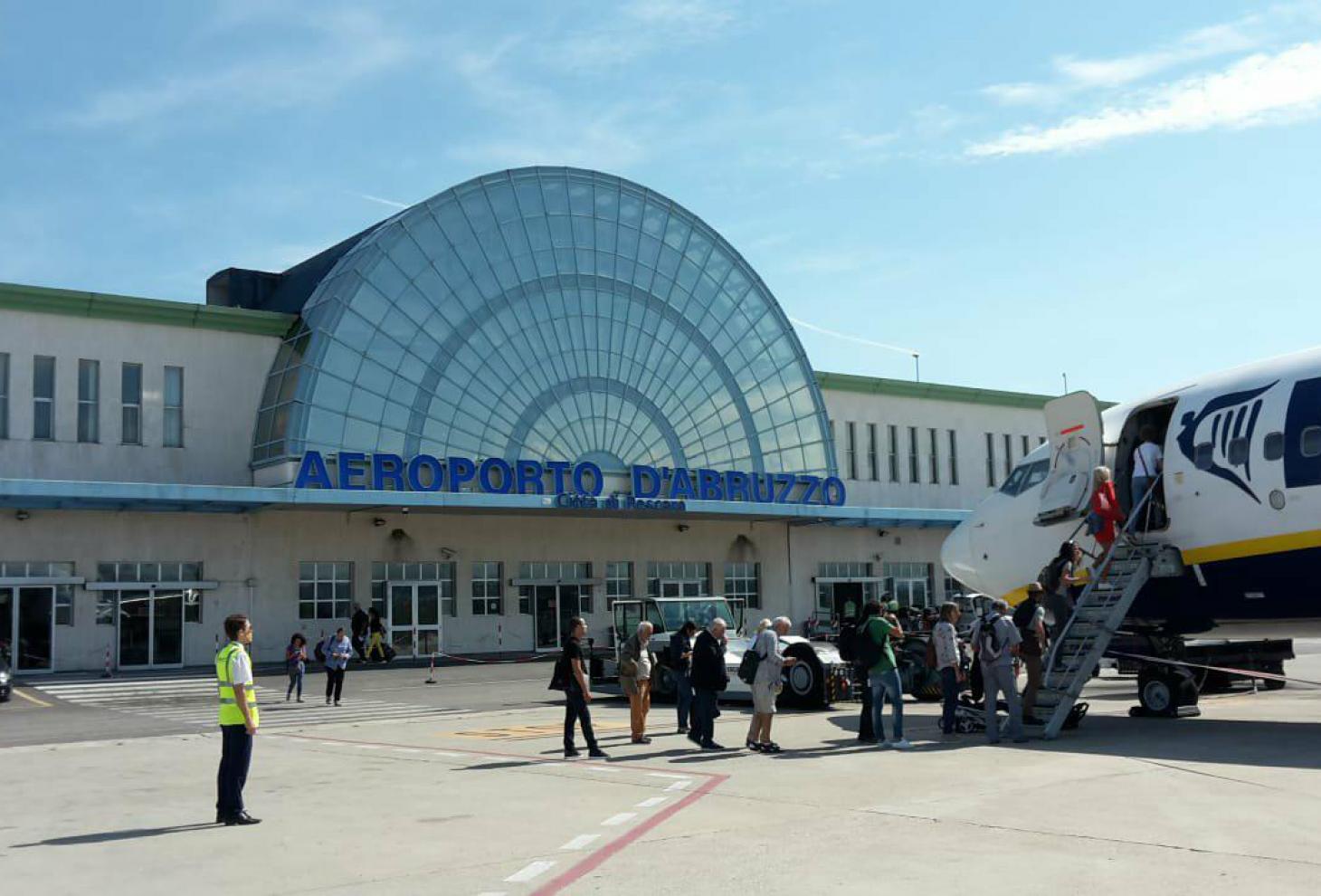 A ottobre 2025 i passeggeri sono in aumento del 53,47% all’Aeroporto d’Abruzzo di Pescara