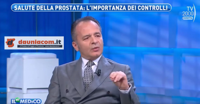 Tumore alla prostata: l’intervista di Tv2000 al Primario di Urologia dell’IRCCS Casa Sollievo della Sofferenza di San Giovanni Rotondo dott Pasquale Annese