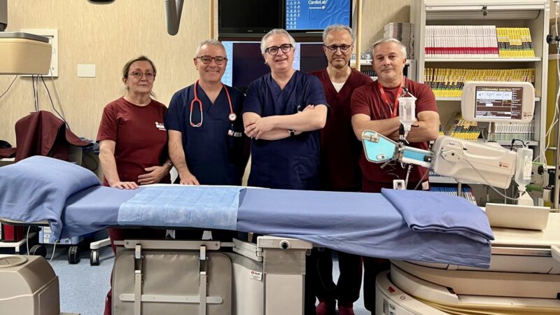 Ospedale San Severo: innovazione cardiologica con il primo impianto di pacemaker a stimolazione della branca sinistra