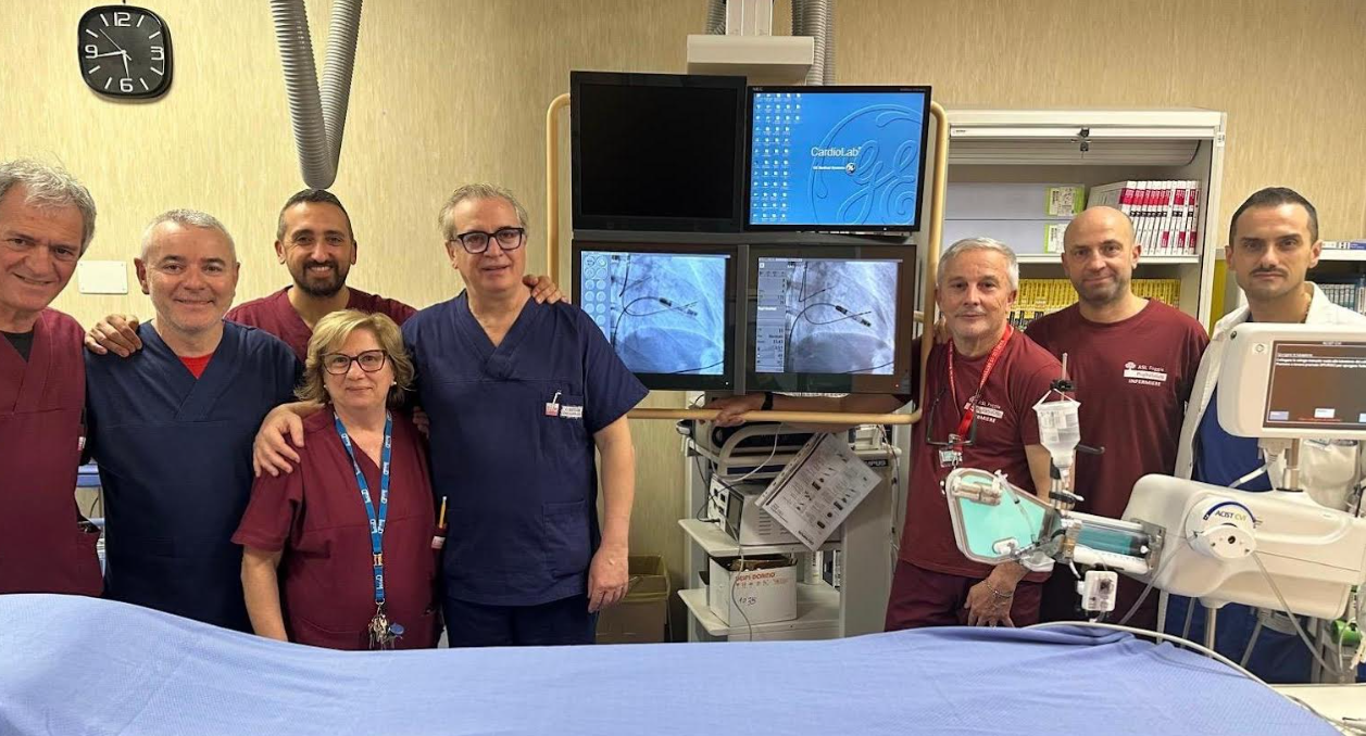 Eseguito primo intervento per l’impianto di pacemaker Aveir VR ad una paziente di 52 anni presso l’Ospedale Teresa Masselli Mascia di San Severo