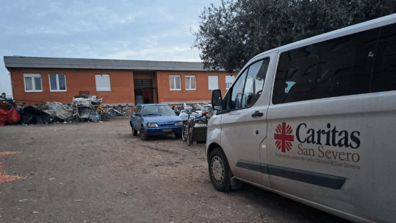 CARITAS E UFFICIO MIGRANTES DI SAN SEVERO RICORDANO MAMINA NYASSY IL 31 MARZO 2026 ALLE ORE 18 AL GHETTO ARENA