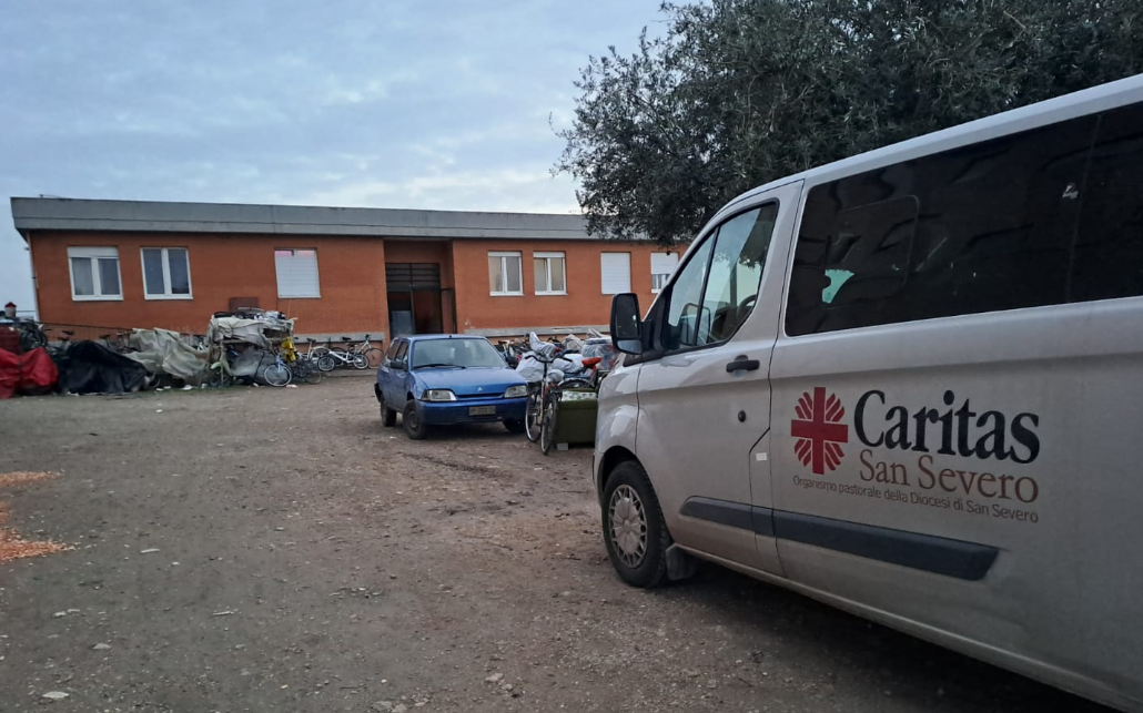 CARITAS E UFFICIO MIGRANTES DI SAN SEVERO RICORDANO MAMINA NYASSY IL 31 MARZO 2026 ALLE ORE 18 AL GHETTO ARENA