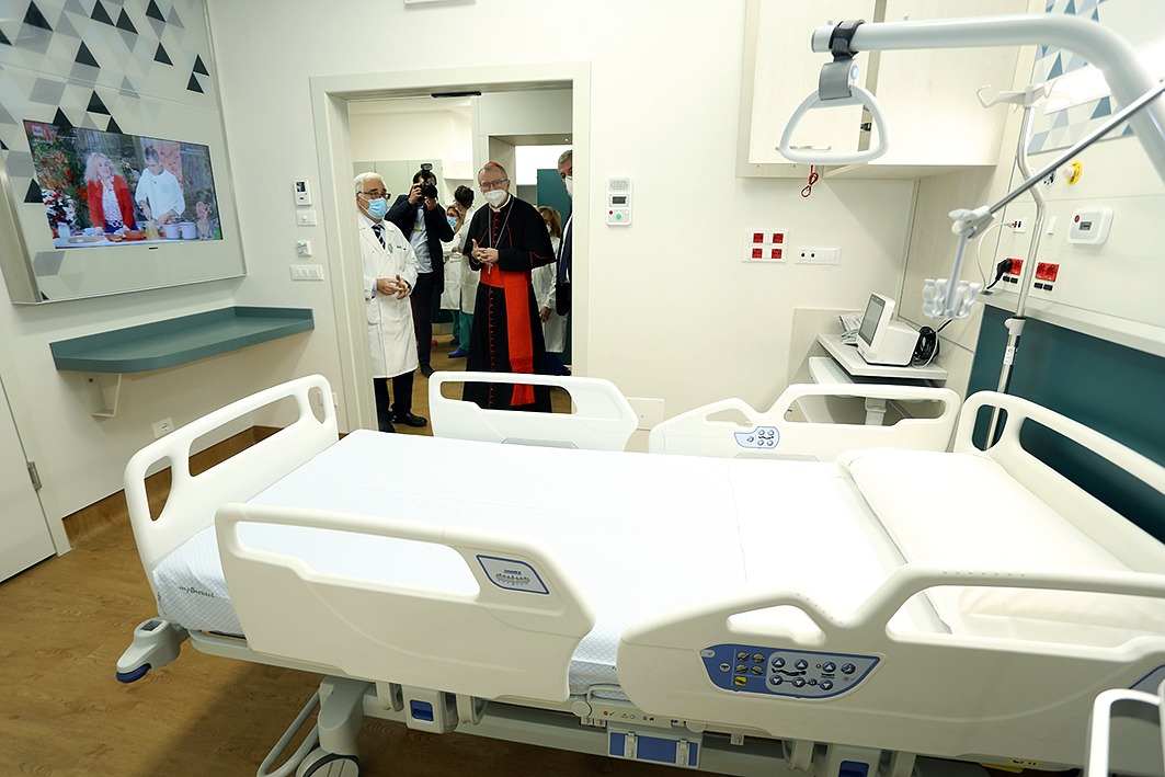 Il cardinale Parolin a Casa Sollievo: Esprimo l’impegno della Santa Sede ad appoggiare questo Ospedale in tutte le maniere possibili