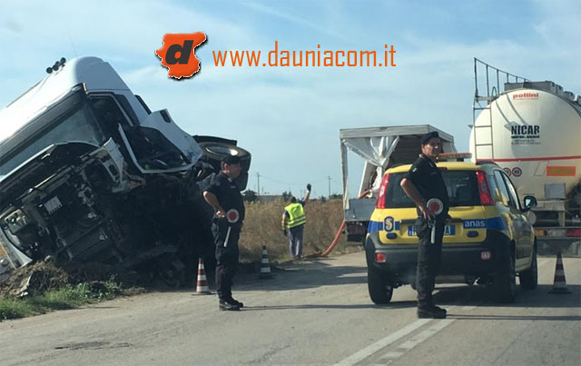 Incidente stradale sulla SS16, muore 70enne sanseverese