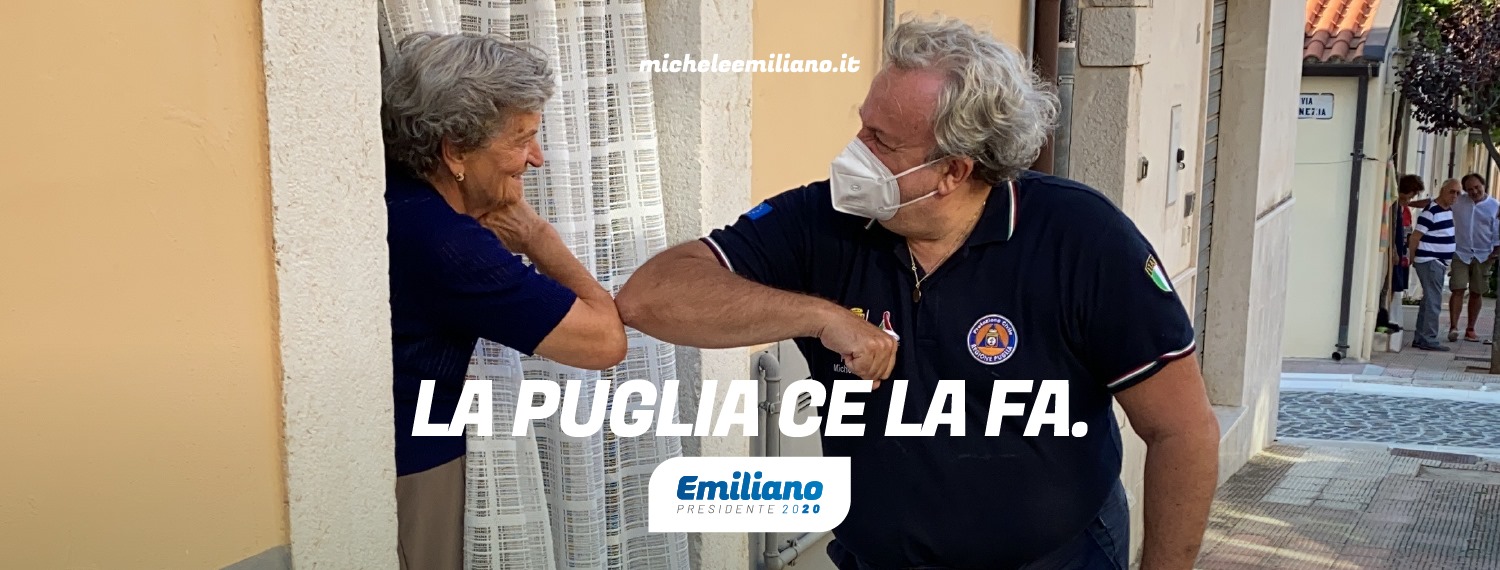 Video appello di Emiliano da Foggia: non possiamo tornare indietro, dateci consenso!