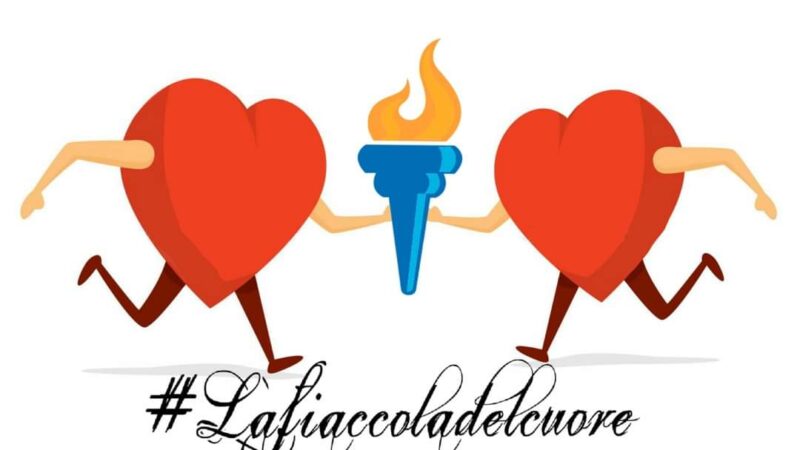 Dettagli dell’iniziativa sportiva la fiaccola del cuore