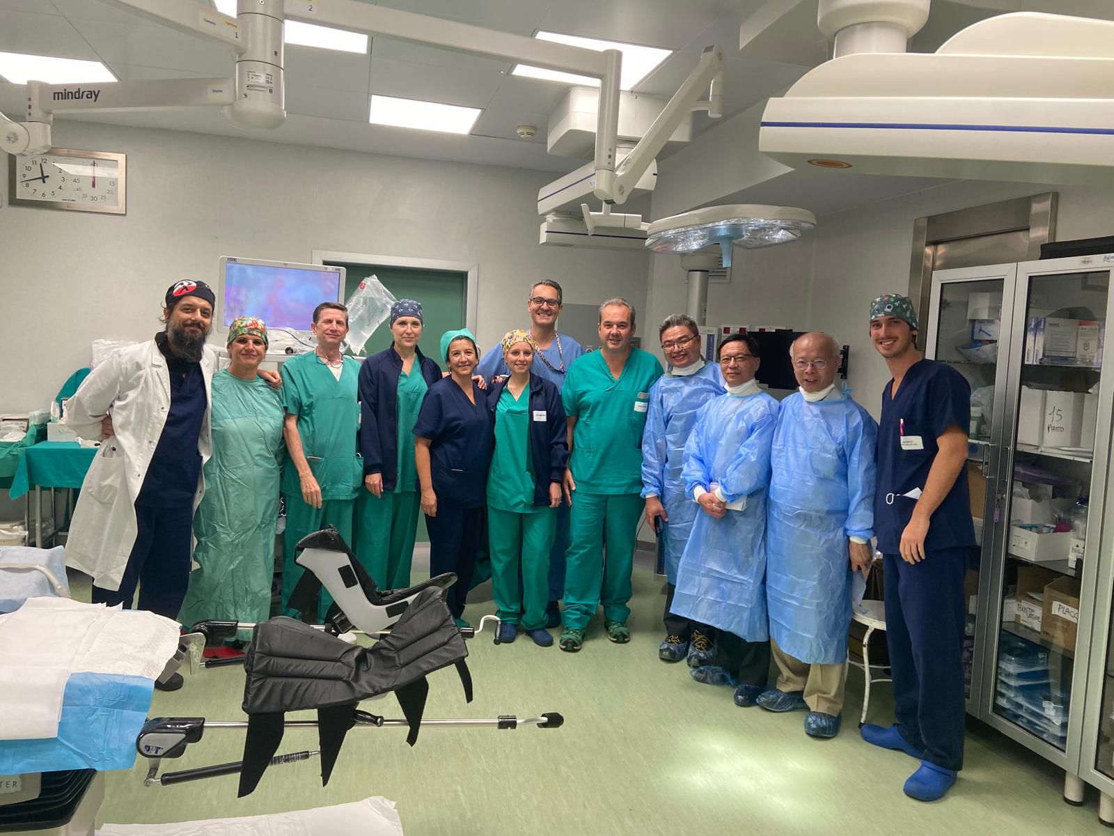 Laser in Isteroscopia: una giornata di formazione per ginecologi di Taiwan al Policlinico Riuniti di Foggia