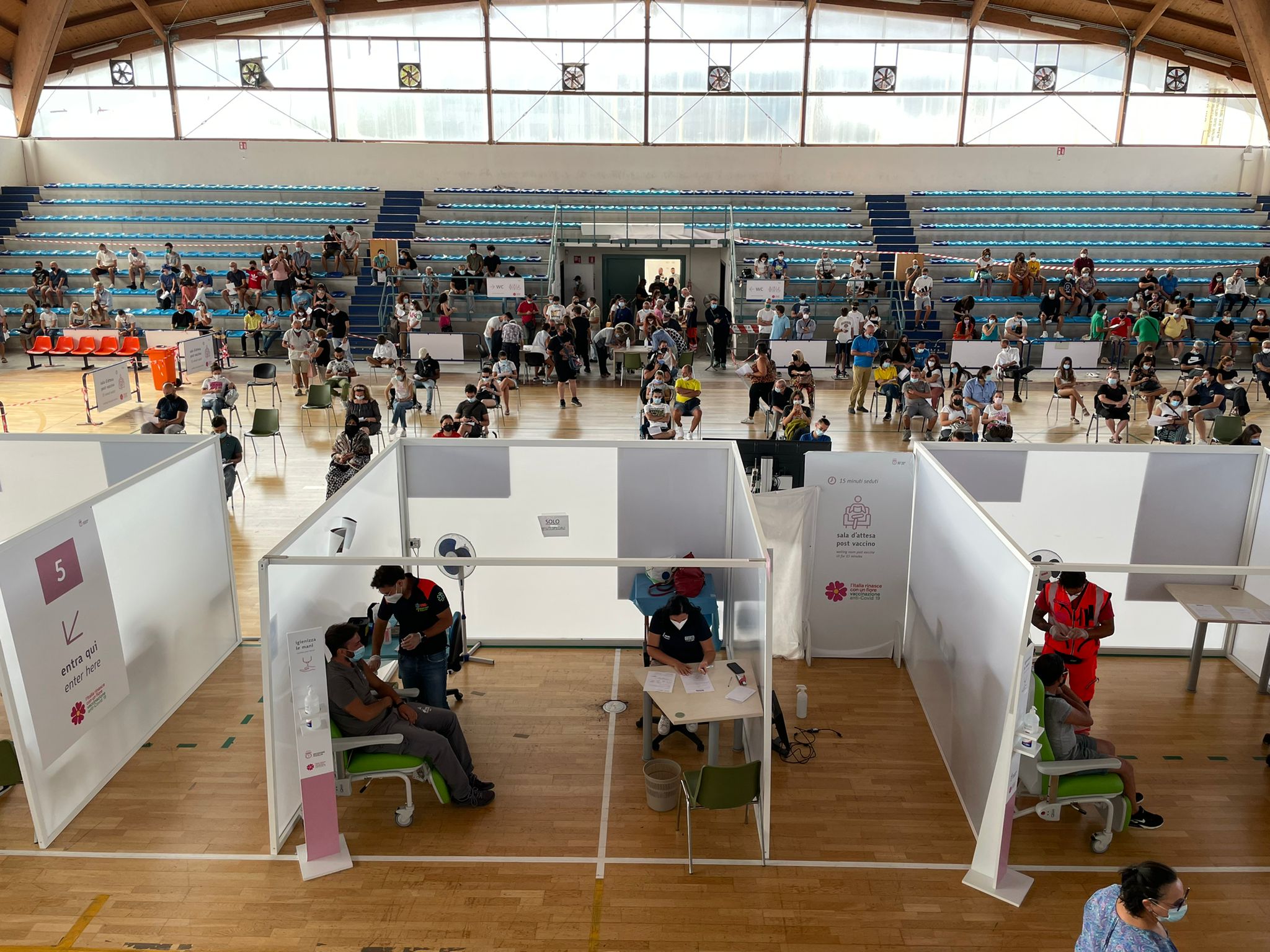 Nota dell’ASL FG: orari di apertura ampliati e strutture più adeguate per rispondere all’iperafflusso presso hub e Punti Vaccinali di Popolazione in tutta la Capitanata