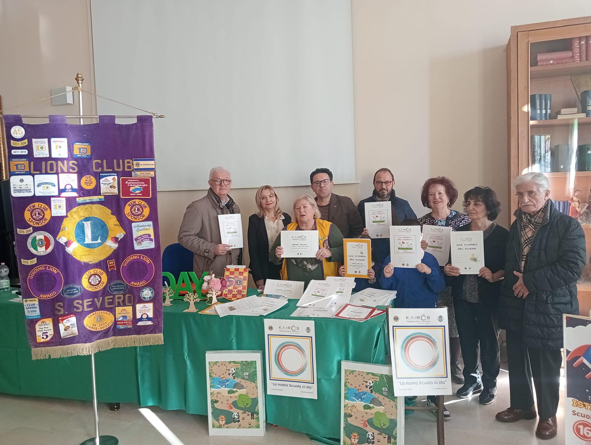 Grande successo per il progetto Kairòs presso la Scuola De Amicis di San Severo a cura del Lions Club