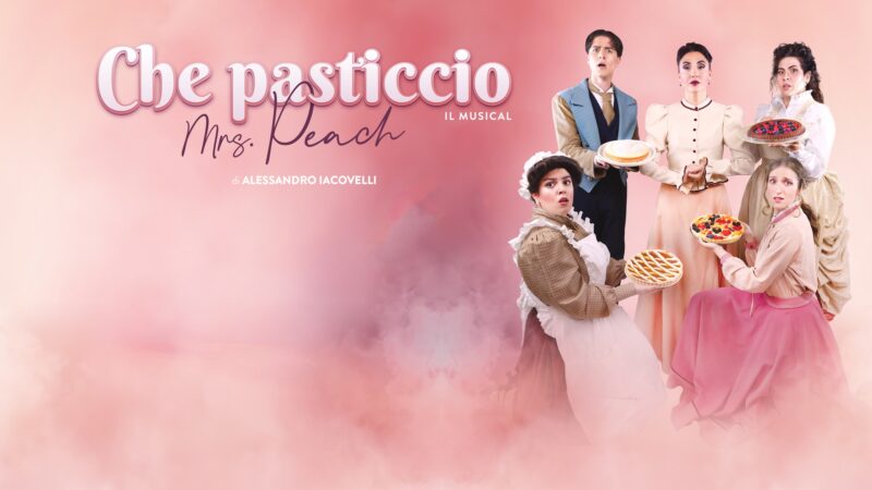 Che pasticcio Mrs Peach:  il musical made in Bari in scena al Lanzetta di Vico del Gargano sabato 21 febbraio 2026