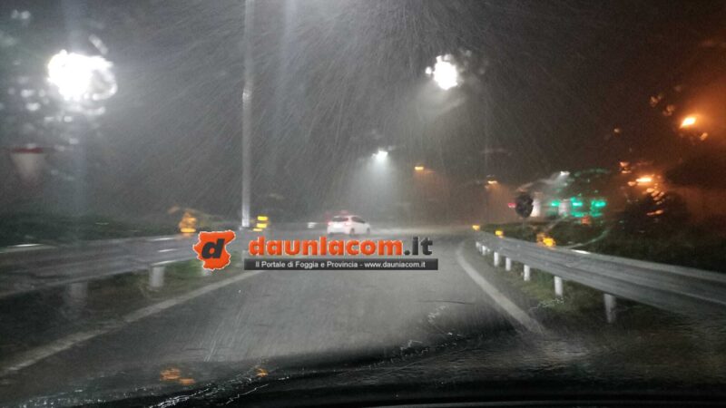 Tragedia a causa del maltempo sulla SS89: un Vigile del Fuoco muore durante un intervento di soccorso tra San Severo ed Apricena