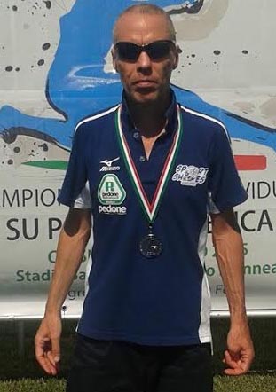 Pino Miglietti, record in semplicità: nei 3000 siepi master 45, 2° con 10’54”54