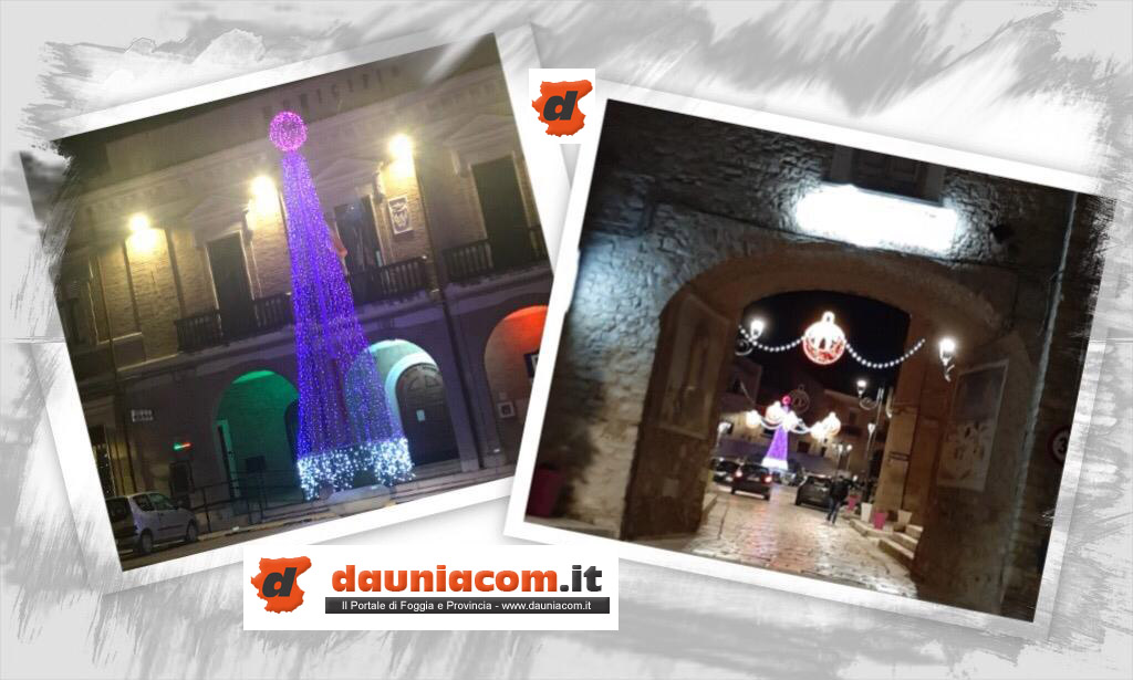 Monti Dauni con addobbi natalizi : galleria fotografica