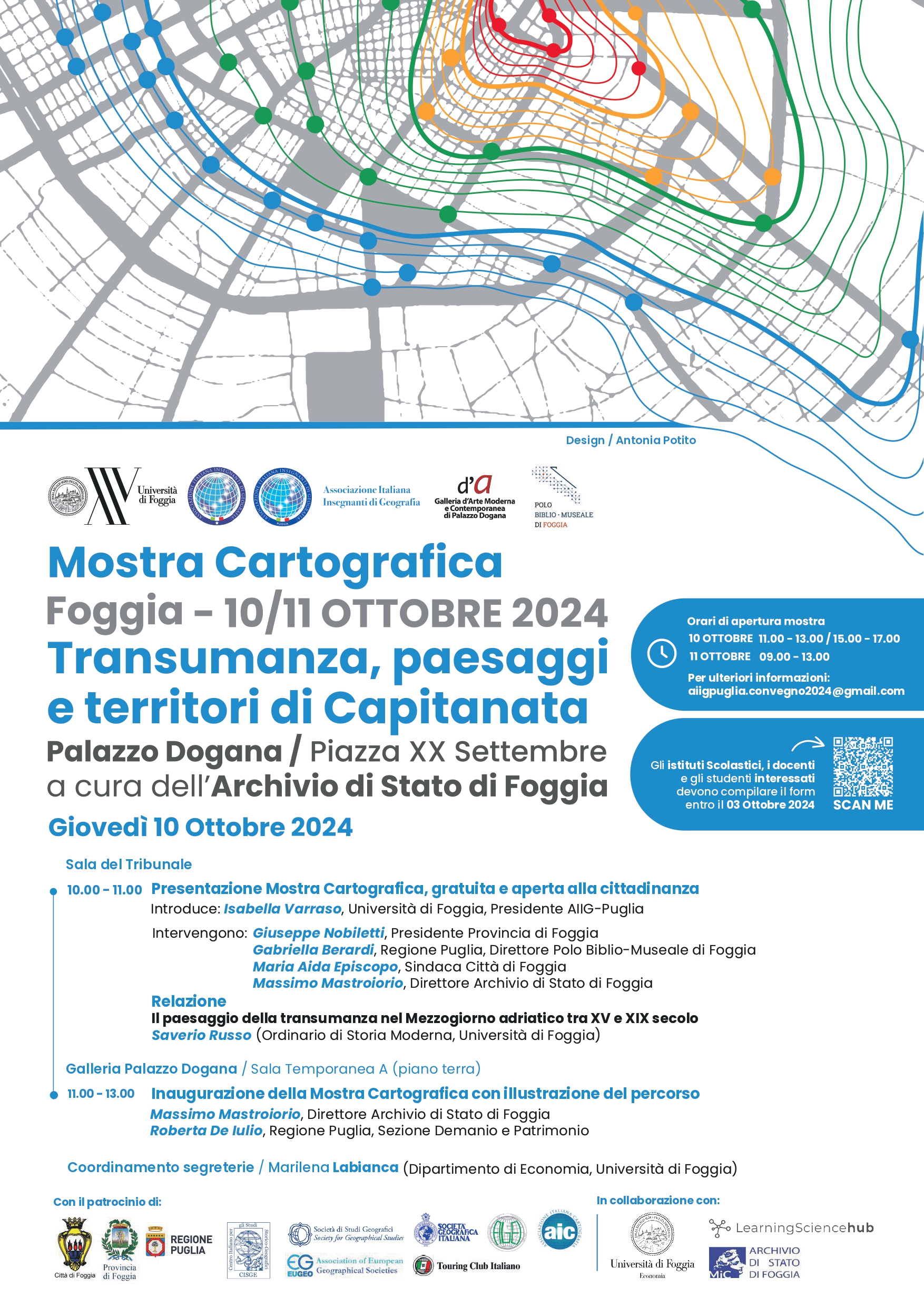 MOSTRA CARTOGRAFICA: TRANSUMANZA, PAESAGGI E TERRITORI DI CAPITANATA IL 10 E 11 OTTOBRE 2024