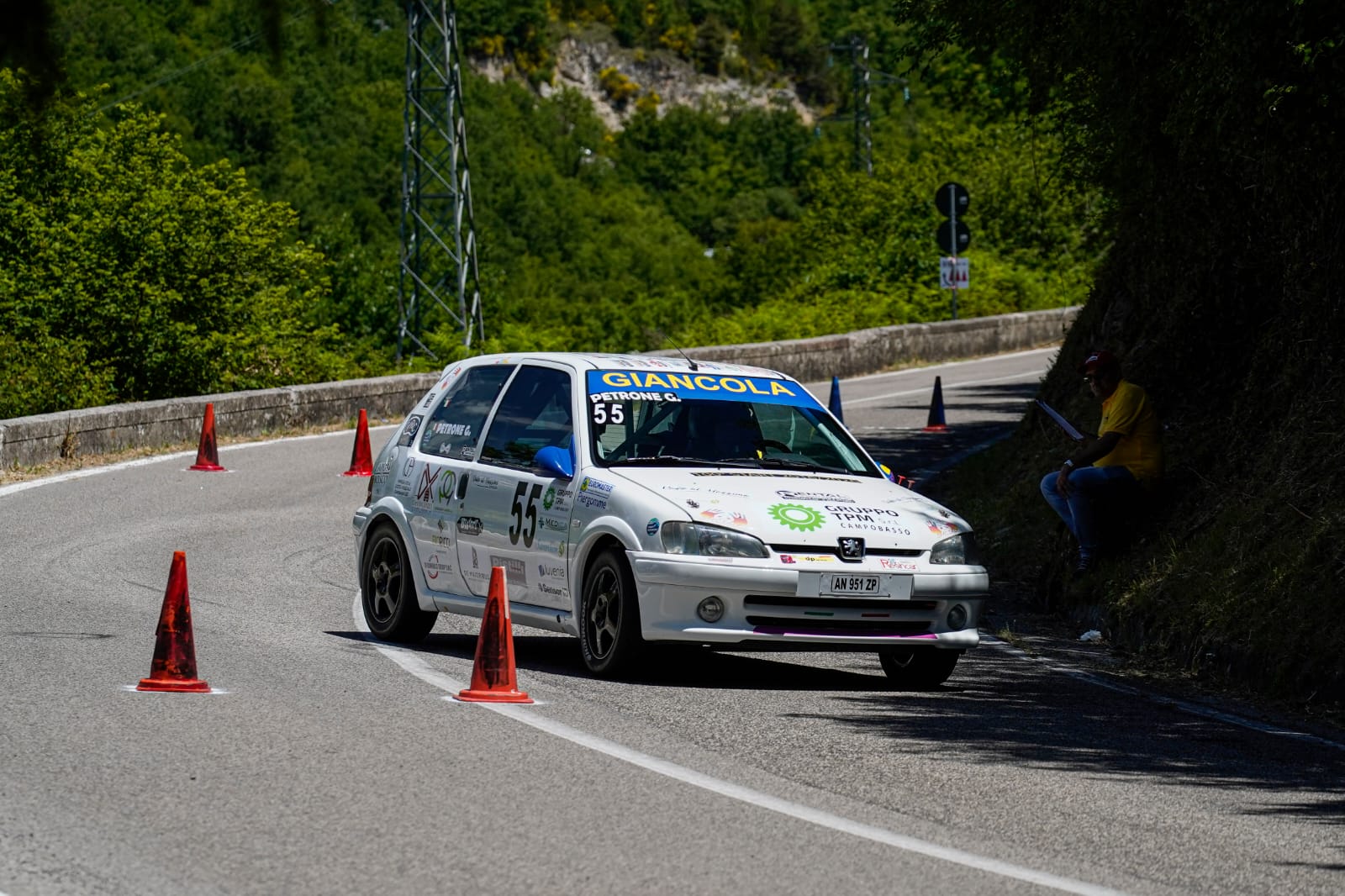 Scuderia ASD Piloti Sipontini: Gianluigi Petrone sfiora il podio al 17° Slalom Coppa Città di Montesano sulla Marcellana