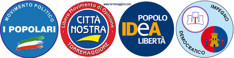 COSTITUITA LA COALIZIONE POPOLARI E MODERATI A TORREMAGGIORE PER LE AMMINISTRATIVE DI MAGGIO 2019: ECCO IL DOCUMENTO UFFICIALE