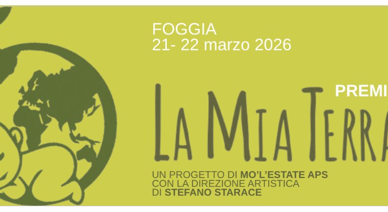 Sabato 21 marzo 2026:  programma e ospiti della prima giornata del Premio LaMiaTerra presso il Teatro Umberto Giordano di Foggia