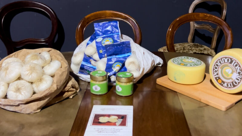 Pecorino Toscano DOP e Cipolla Bianca di Margherita Igp: nasce un connubio di eccellenza