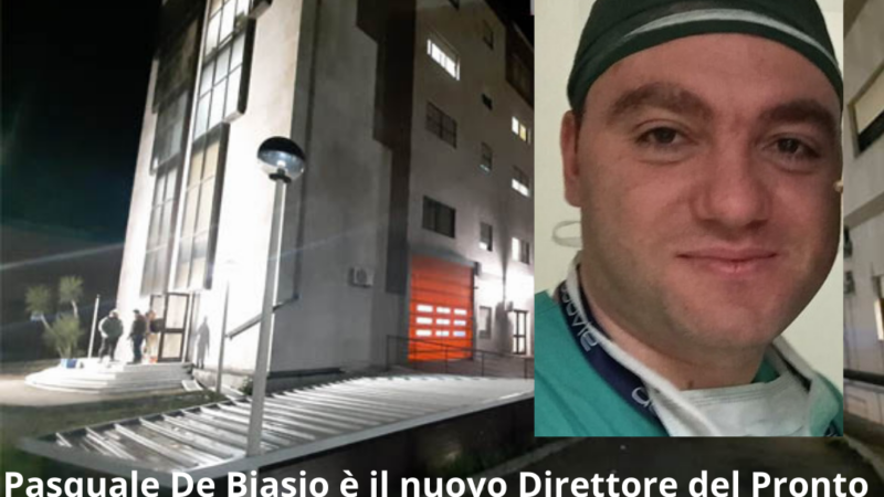 Pasquale De Biasio è il nuovo Direttore del Pronto Soccorso del Presidio Ospedaliero dell’ASL FG Teresa Masselli Mascia di San Severo