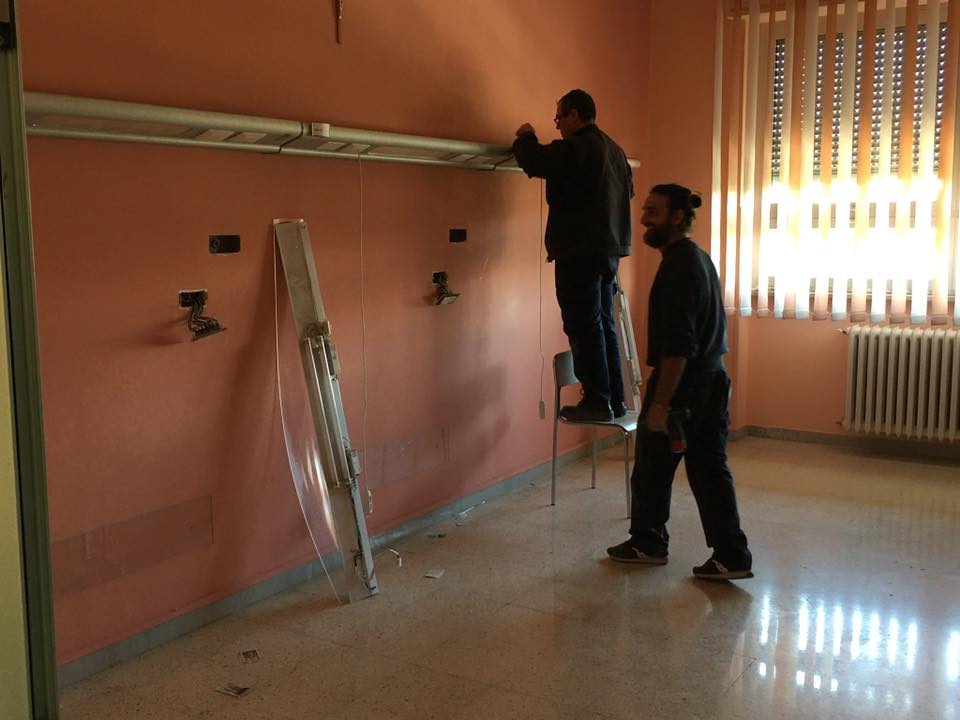 Policlinico Riuniti di Foggia: allestimento in corso di ventisei posti letto nella palazzina malattie infettive