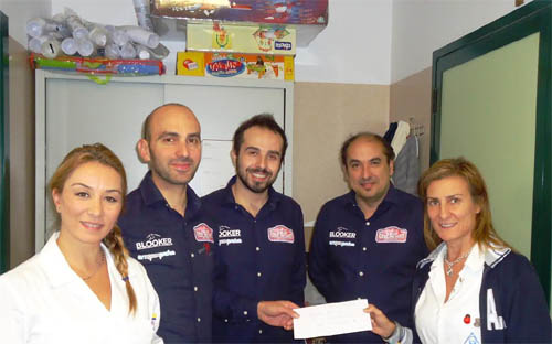 Rally Città dei Santi: consegna donazione all’A.G.A.P.E.