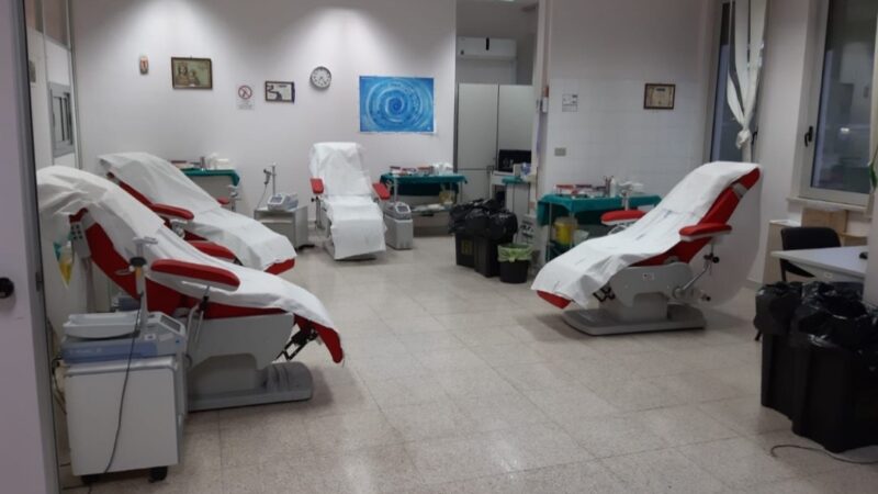 Policlinico Riuniti di Foggia: eseguite le prime due plasmaferesi per la produzione di plasma iperimmune